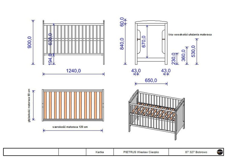 jakie łóżeczko kupić dla niemowlaka