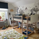 Niska antresola BASIC w aranżacji pokoju dziecka