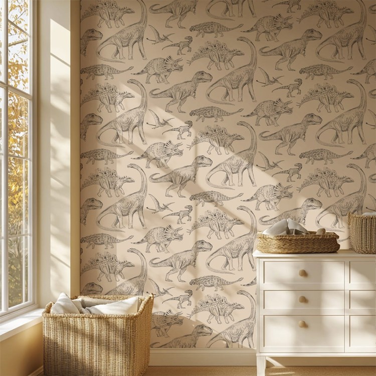 tapeta-dinozaury-do-pokoju-chlopca-bezowe-tlo-warszawa.jpg