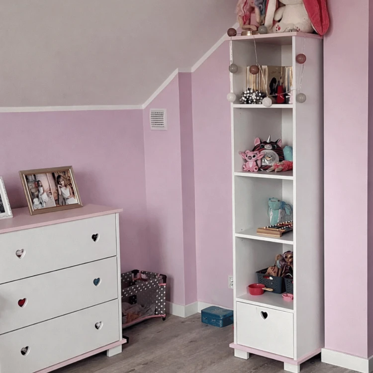 Meble dziecięce Heart w aranżacji pokoju dziewczynki