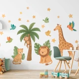 naklejki-safari-na-sciane-do-pokoju-niemowlaka.webp