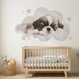 naklejka-na-sciane-puppies-dream-shitz-tzu-do-pokoju-dziecka.webp