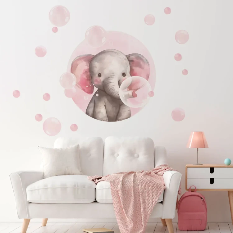 naklejka-nascienna-bubblezoo-slon-roz.webp