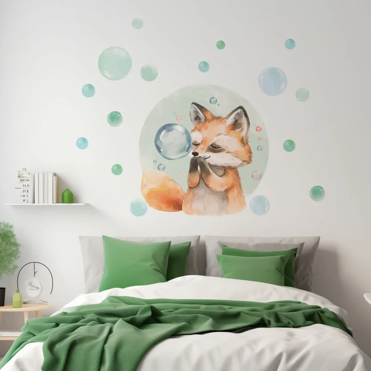 naklejka-nascienna-bubblezoo-lis-do-pokoju-chlopca.webp