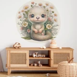 naklejka-zoovibes-bialy-lisek-dziecieca.webp