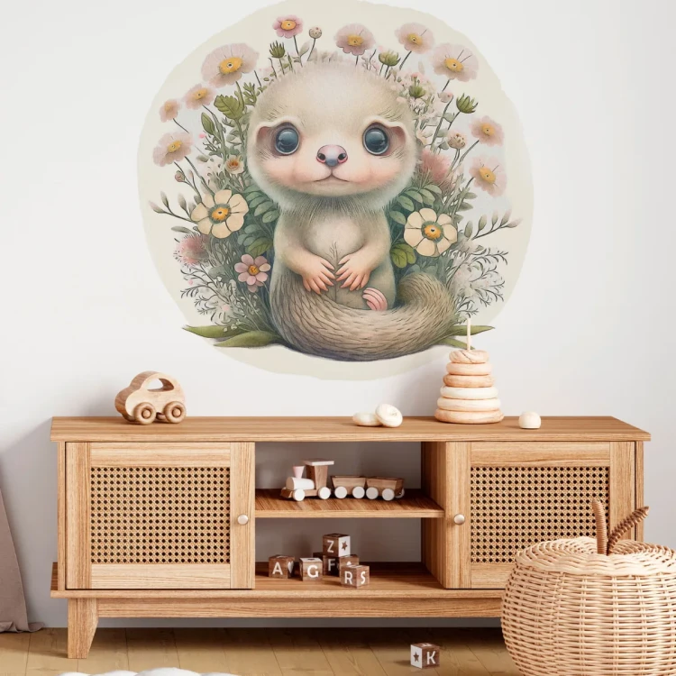 naklejka-zoovibes-bialy-lisek-dziecieca.webp