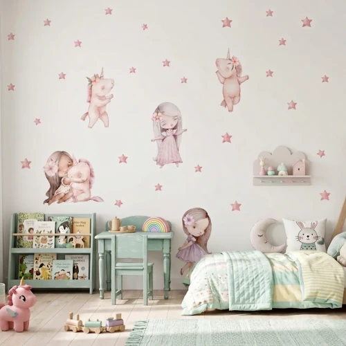 naklejki-nascienne-magiccorn-wrozki-jednorozce-do-pokoju-dziewczynki.webp