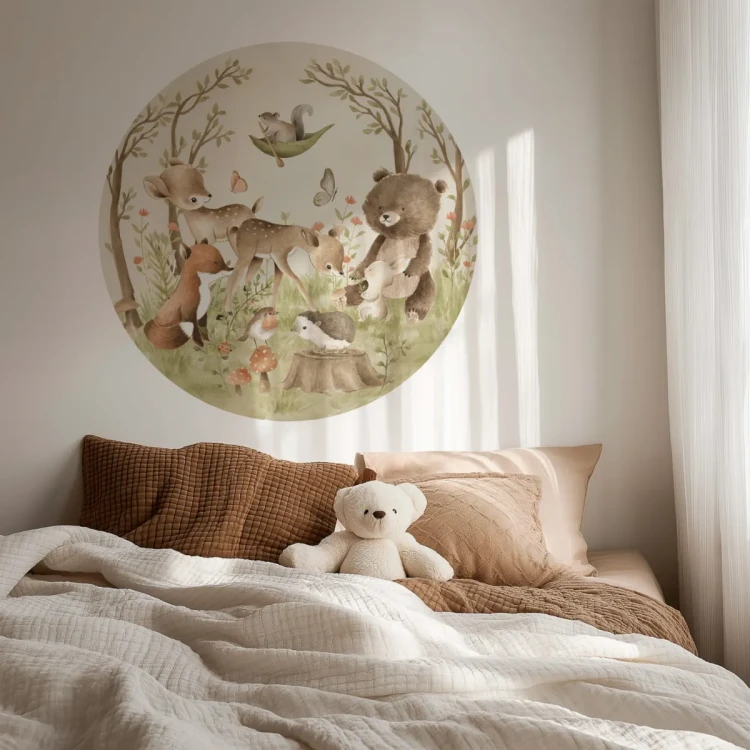 naklejka-nascienna-w-kole-little-one-dziecieca.webp