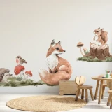 naklejka-nascienna-buddies-lis-do-pokoju-niemowlaka.webp