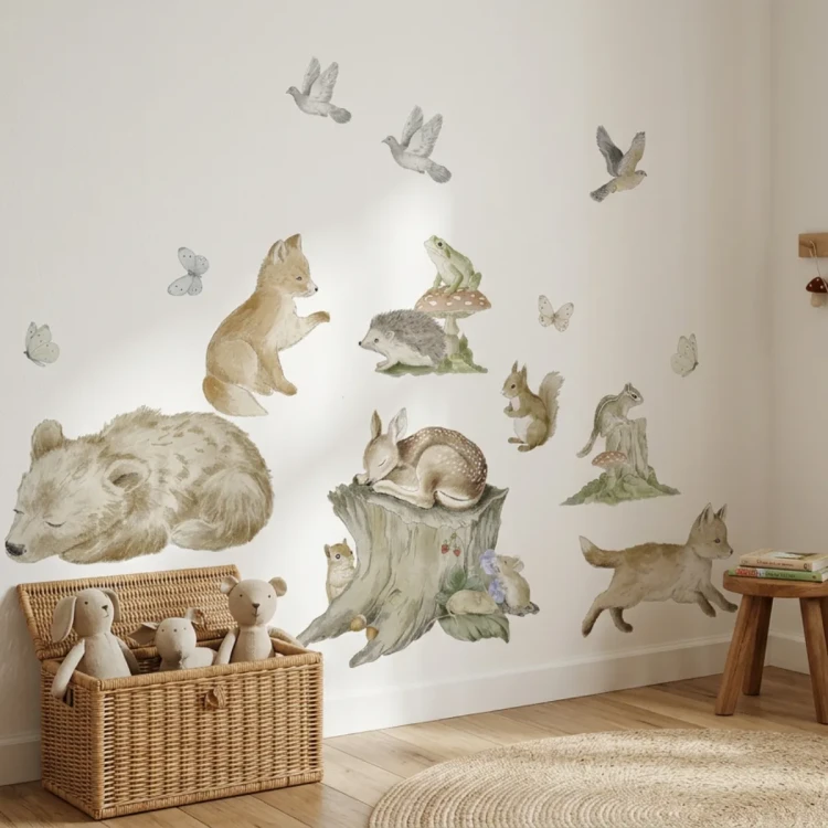 naklejka-nascienna-woodland-story-do-pokoju-chlopca.webp