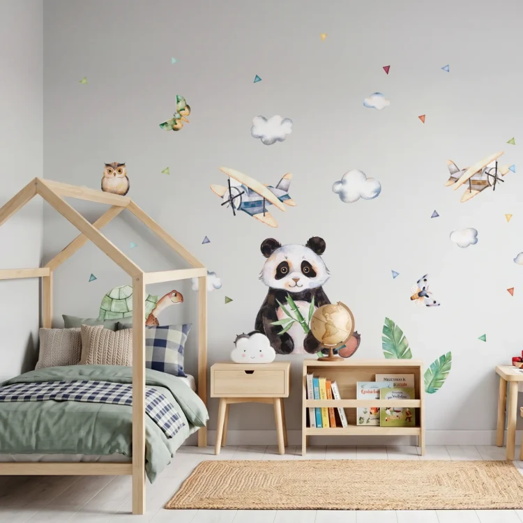 naklejka-nascienna-tropiki-panda-do-pokoju-chlopca.webp