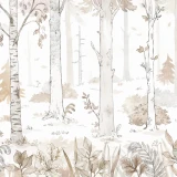 tapeta_hello_forest_bezowa.webp