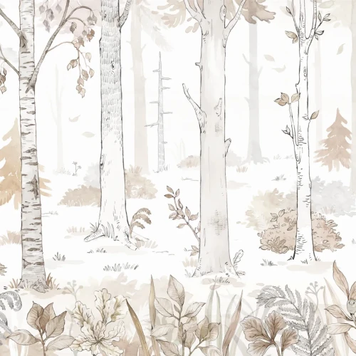 tapeta_hello_forest_bezowa.webp