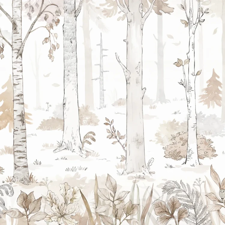 tapeta_hello_forest_bezowa.webp