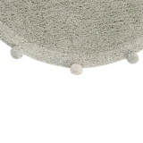 dywan-okragly-bubbly-olive-z-pomponami-boho.webp