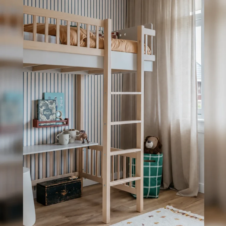 Antresola BASIC z pionową drabinką