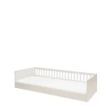 Łóżko podłogowe Luno w kolorze szampańskim bez barierki 90×200 cm – zdjęcie produktowe