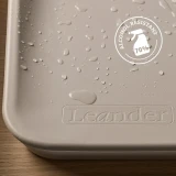 Mata do przewijania cappuccino – zbliżenie na powierzchnię