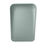 Mata do przewijania sage green – widok z góry