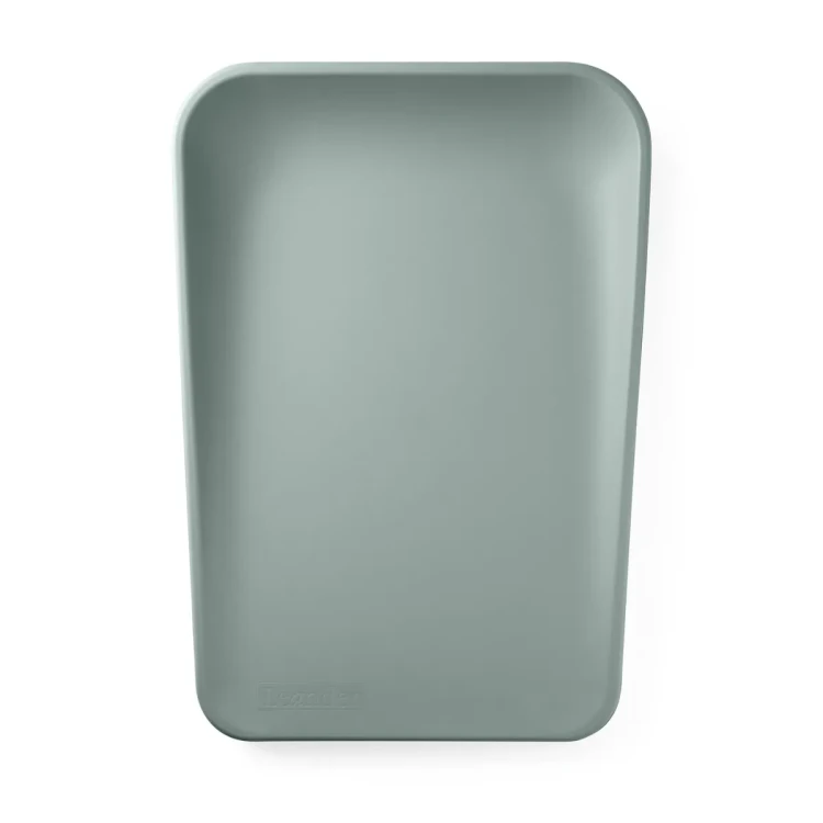 Mata do przewijania sage green – widok z góry