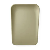 Mata do przewijania olive green – widok z profilu