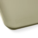 Mata do przewijania olive green – zbliżenie na zaokrąglony brzeg