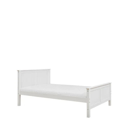 Łóżko dziecięce Collet 120x200 cm w kolorze białym