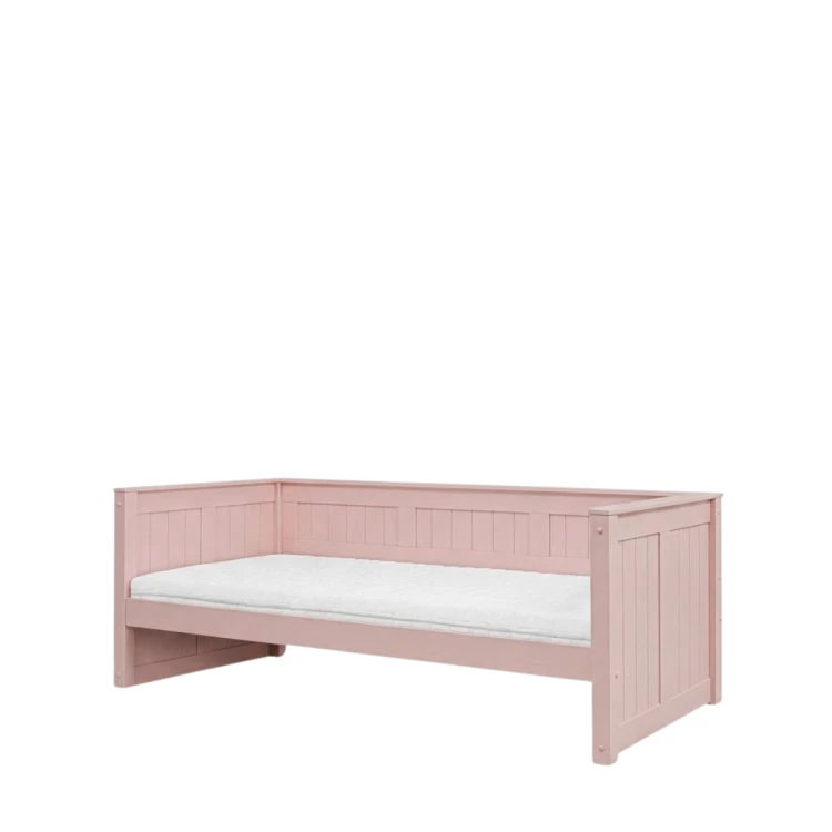 Różowe łóżko typu daybed (kanapa) Collet