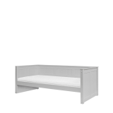 Szare łóżko Daybed Collet 90 x 200 cm INMONDO z płyciną