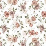 Tapeta w kwiaty Wild Roses – detal z pąkami