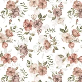 Tapeta w kwiaty Wild Roses – detal z różyczkami