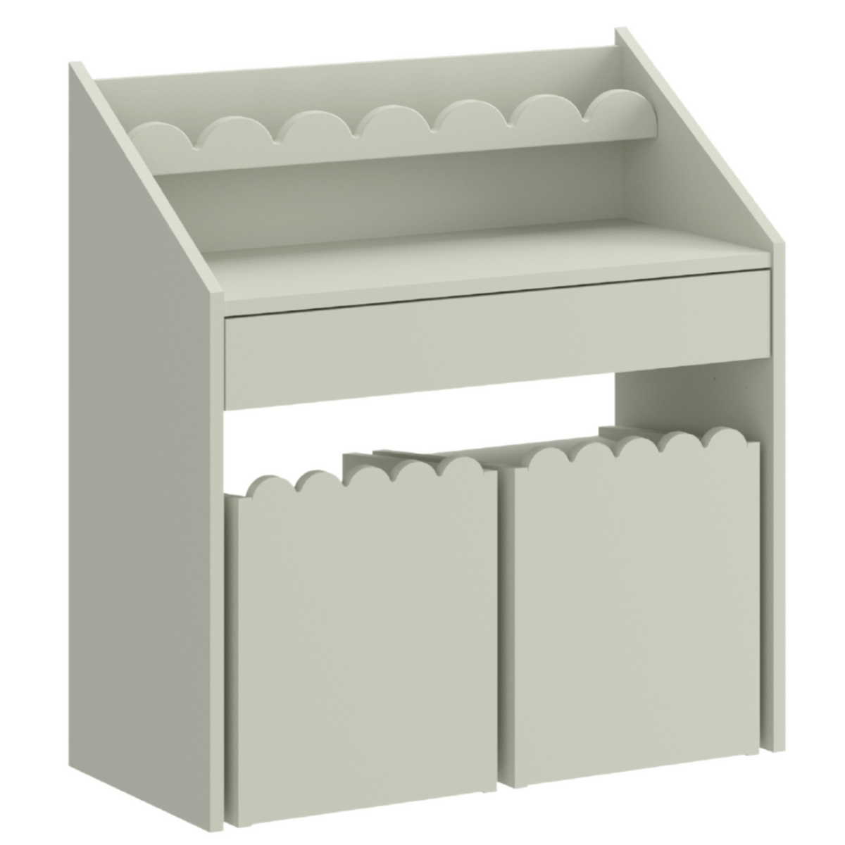 biurko dziecięce Montessori Bellamy Book Nook Sage