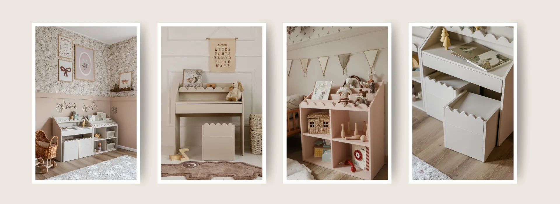 Meble dziecięce Bellamy Book Nook – kolekcja Montessori do pokoju dziecka