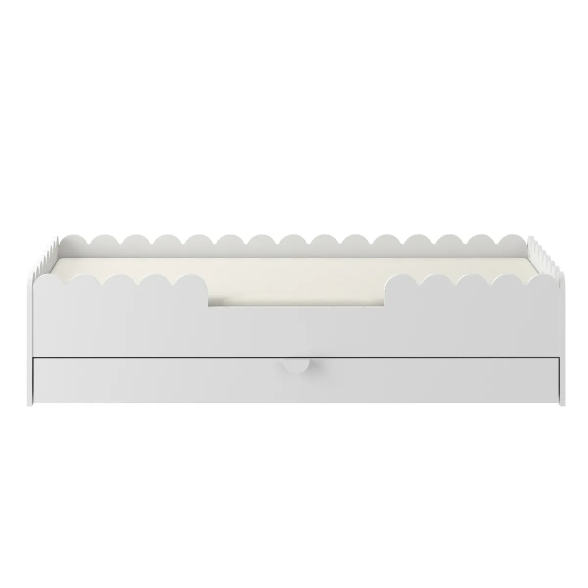 łóżko dziecięce Montessori Bellamy Book Nook Snow