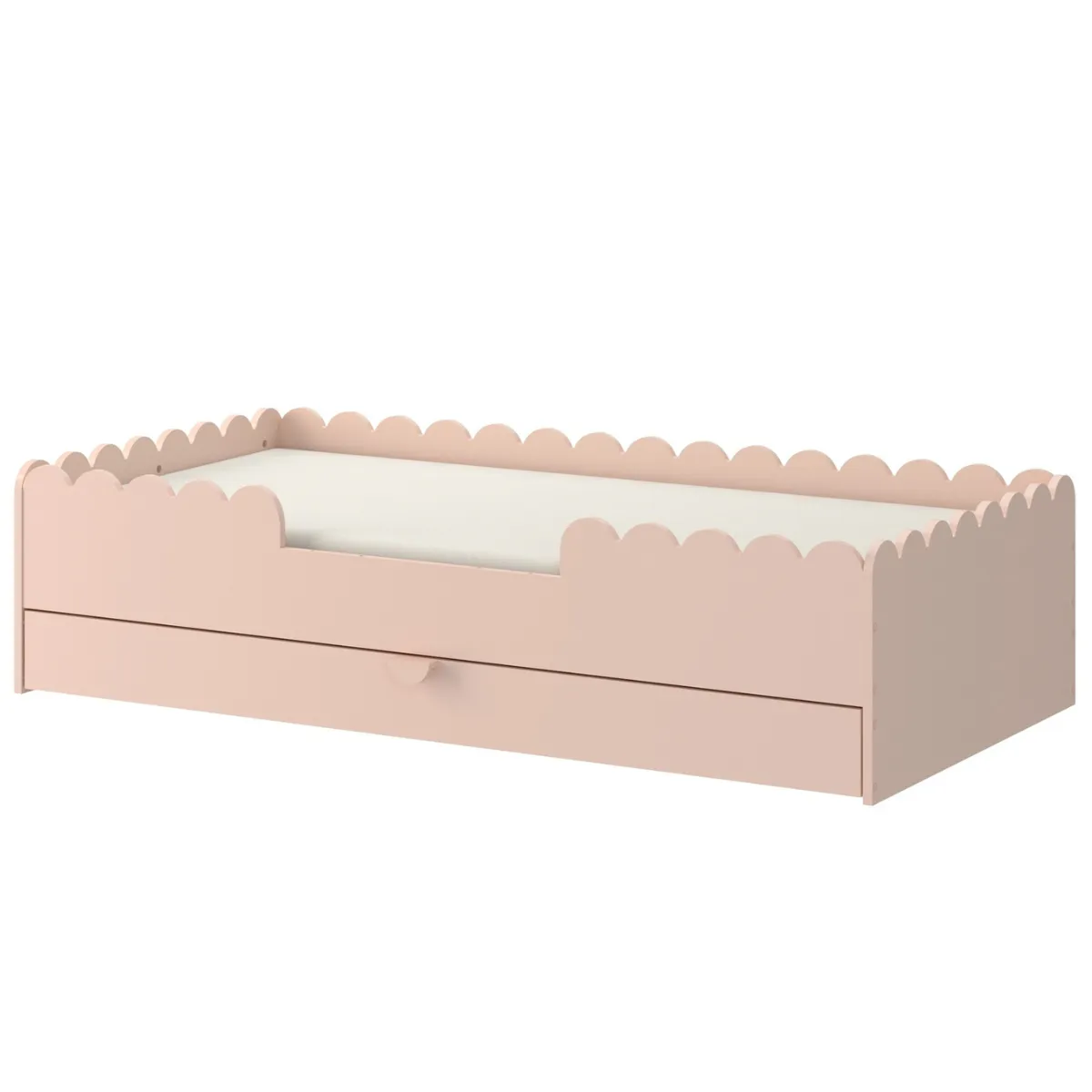 łóżko Montessori Bellamy Book Nook Vintage Rose w pokoju dziecka