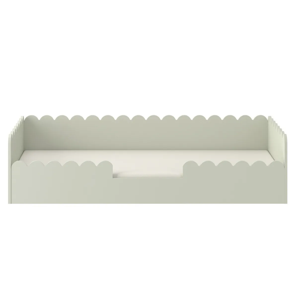 łóżko dziecięce Montessori Bellamy Book Nook Sage