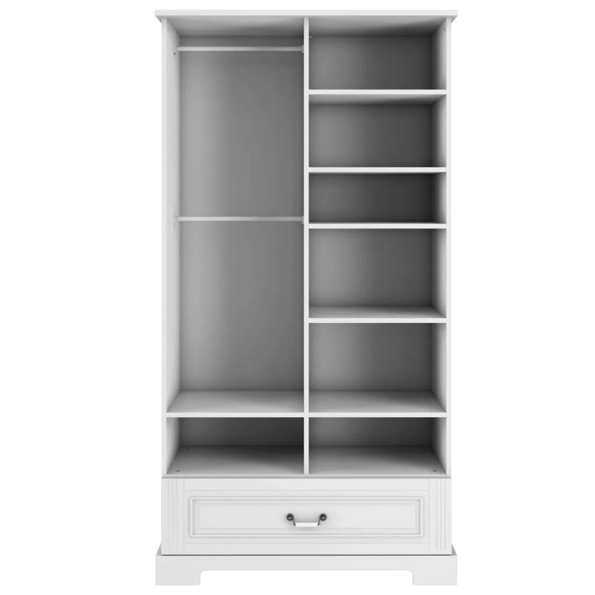 Szafa dziecięca 2-drzwiowa biała Bellamy Ines Elegant White do pokoju dziecka