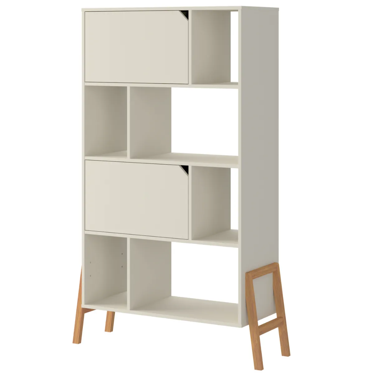 Regał Bellamy Lotta latte w pokoju dziecka