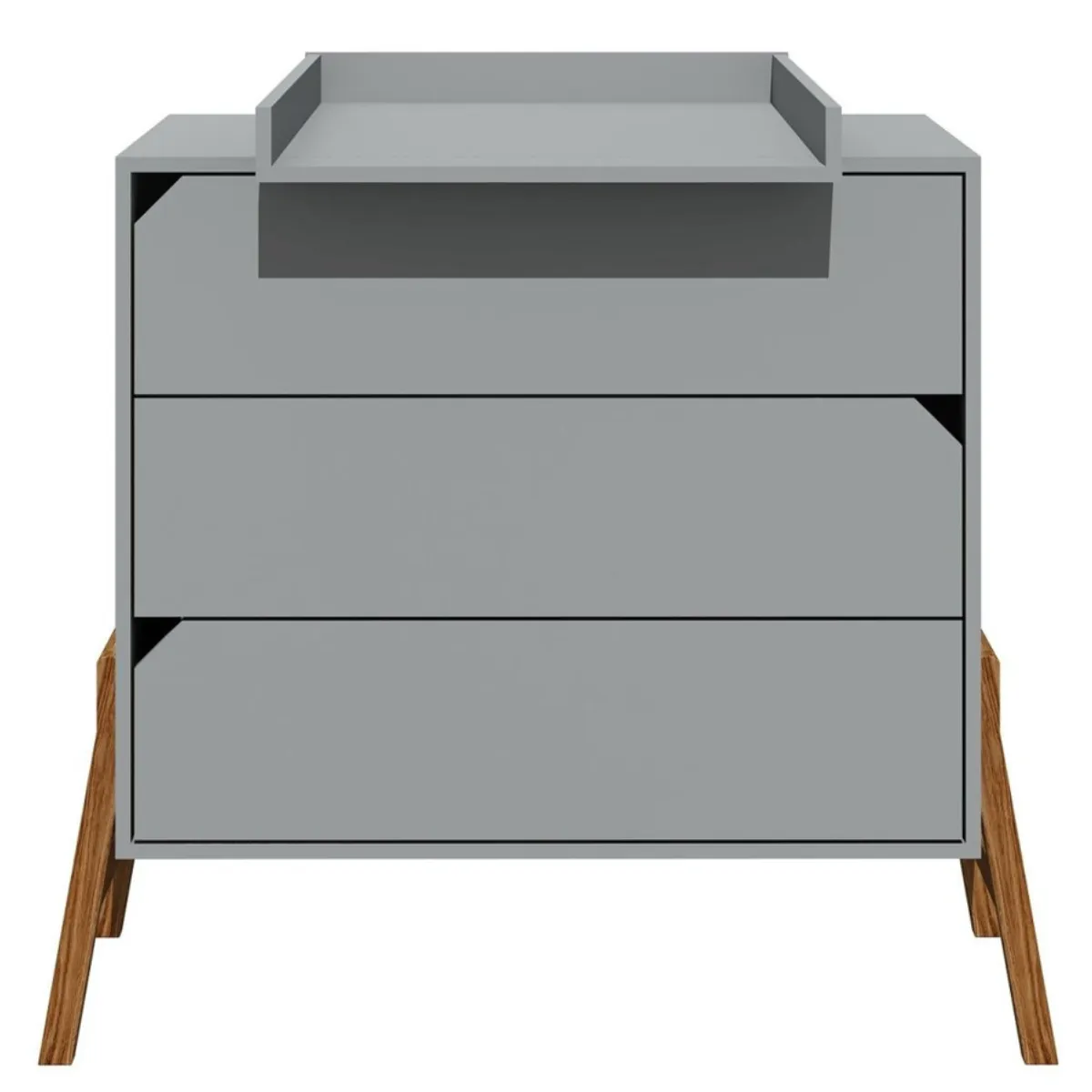 Komoda dziecięca Bellamy Lotta szara w aranżacji pokoju dziecka