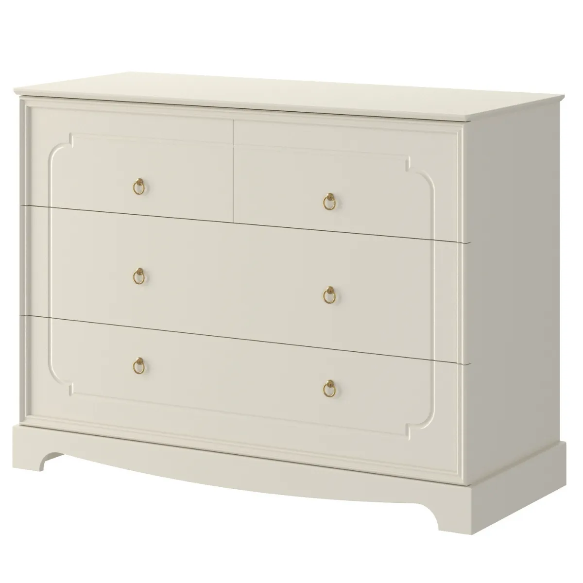 komoda dziecięca Bellamy Royal Latte 4-szufladowa do pokoju dziecka