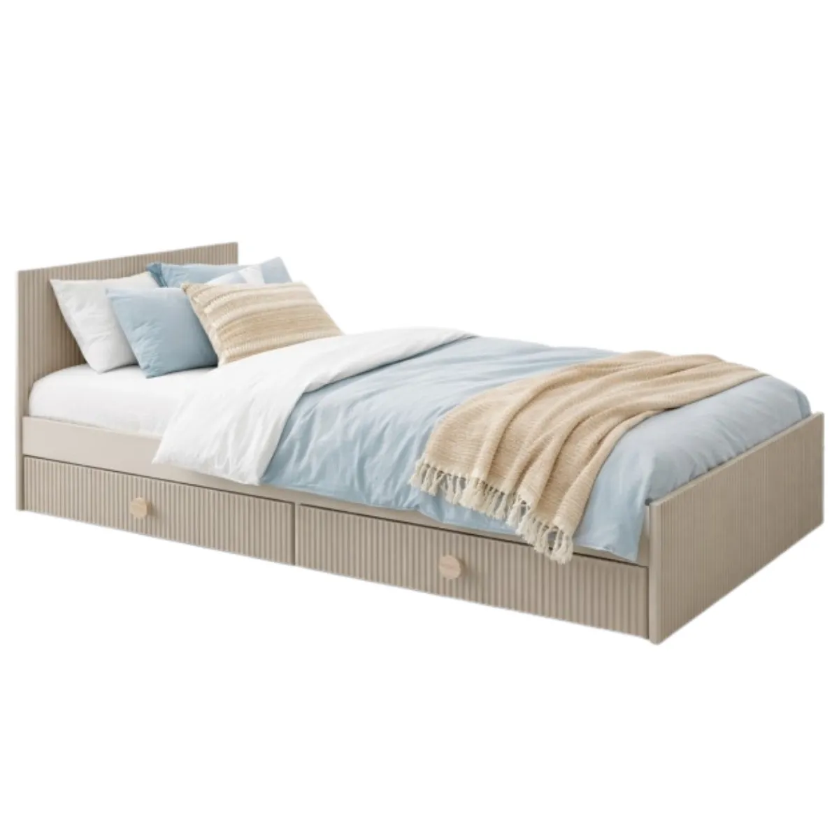 łóżko LOFT kaszmir 90x200 aranżacja pokoju dziecka