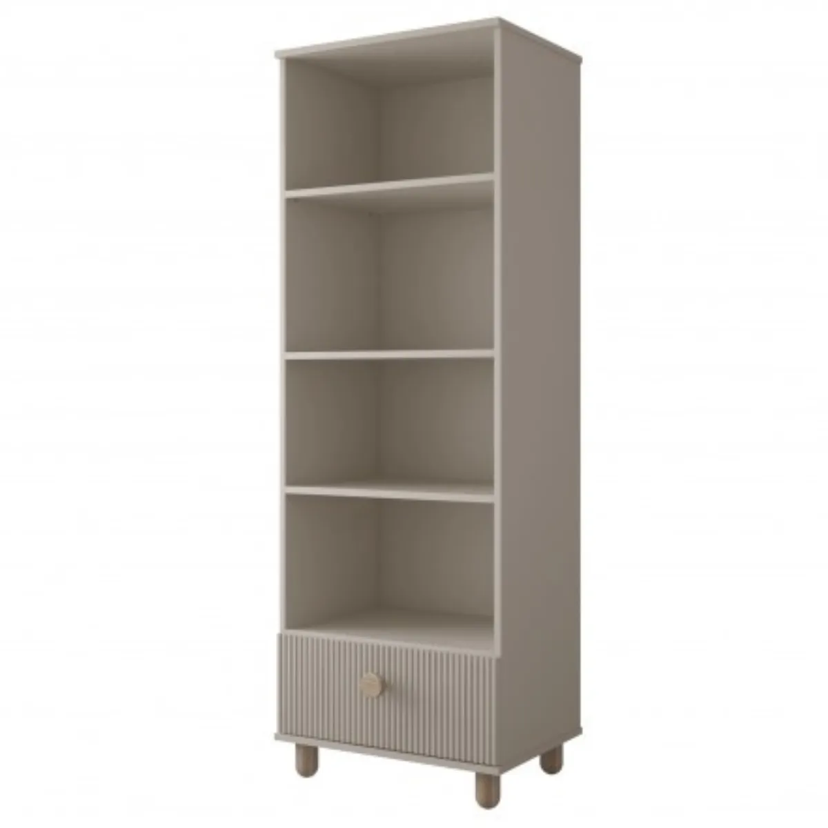 regał LOFT kaszmir w pokoju dziecka aranżacja