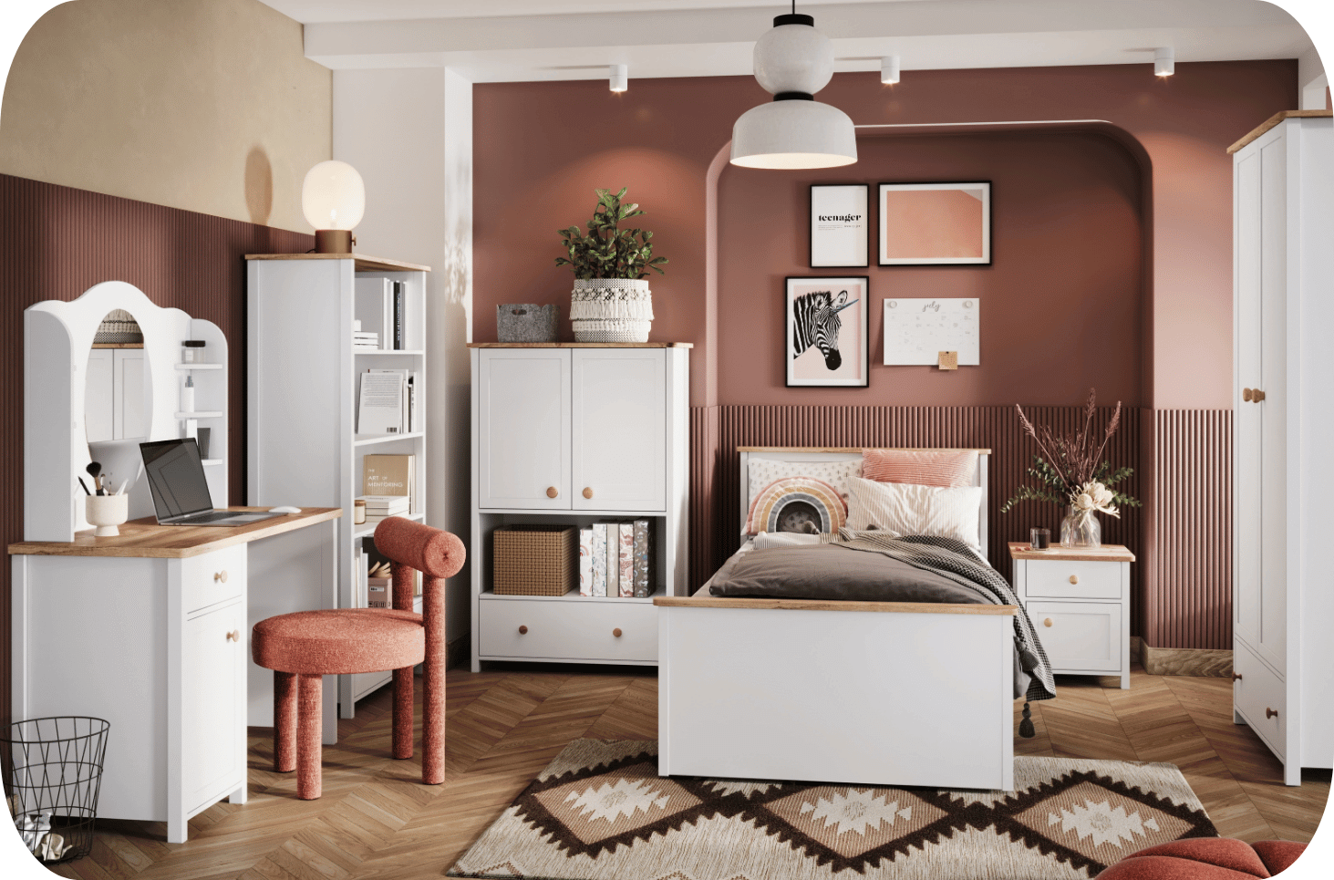 zestaw mebli dla nastolatków