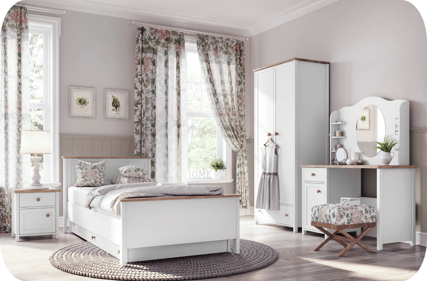 zestaw mebli dla nastolatków