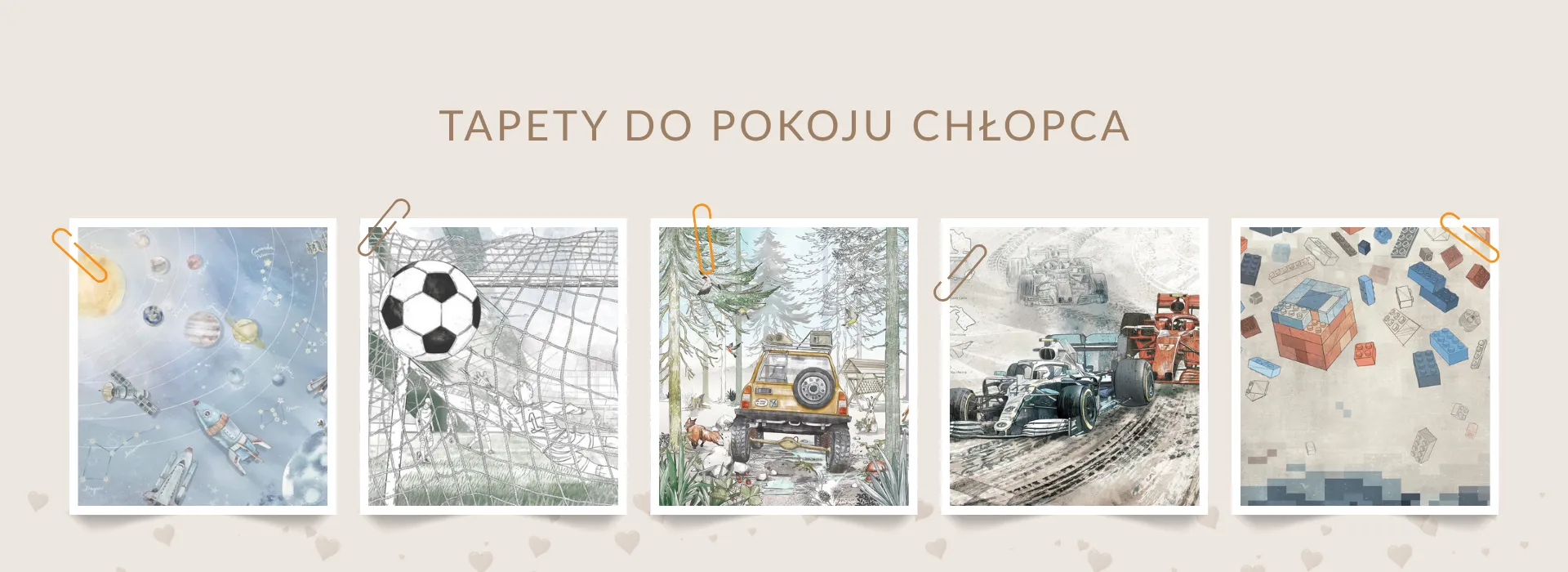 Tapety dla chłopca do pokoju dziecięcego