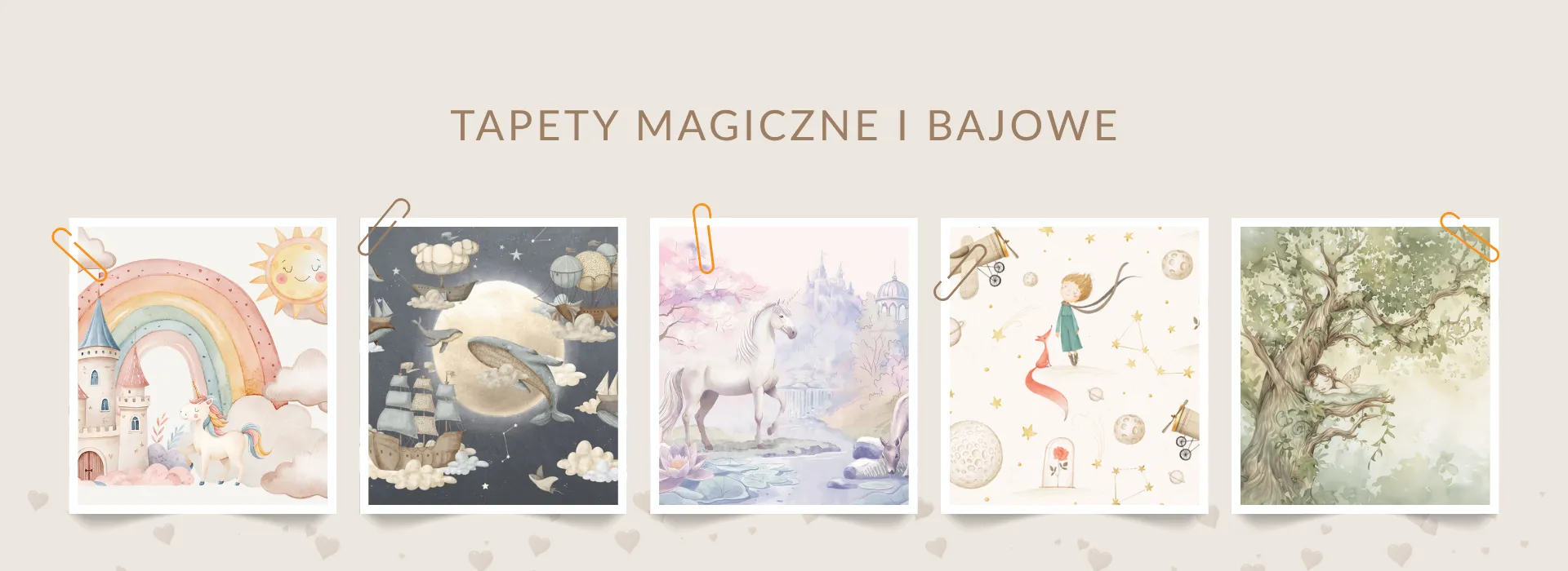 Tapety magiczne i bajkowe do pokoju dziecka
