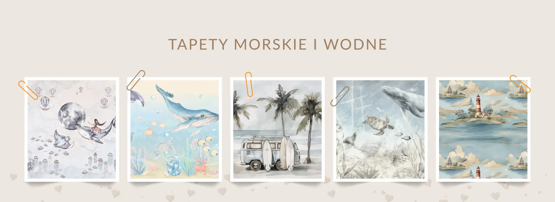 Tapety morskie i wodne do pokoju dziecka