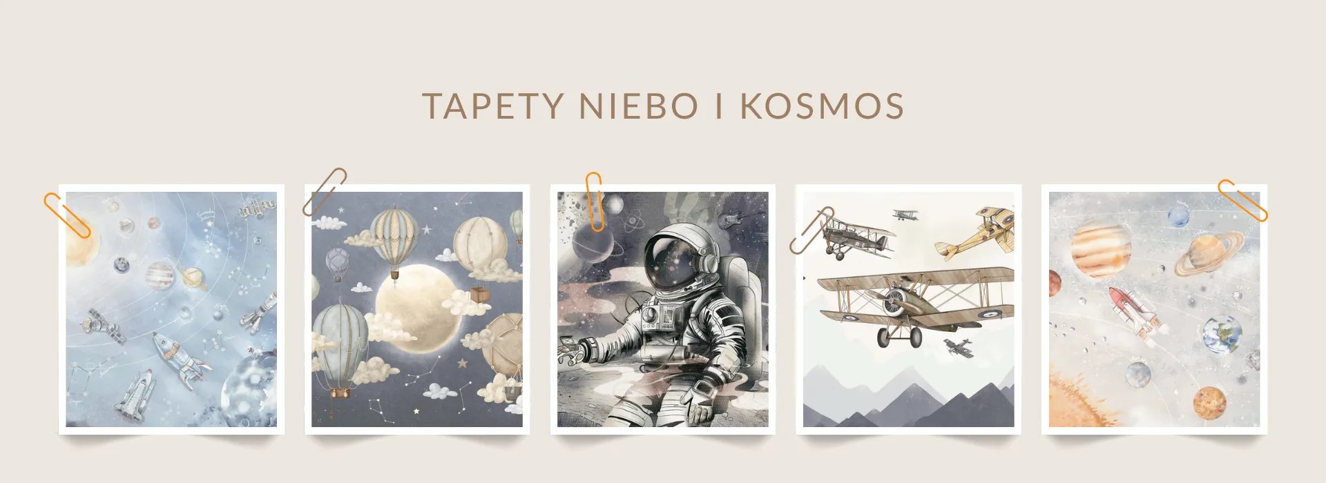 Tapety niebo i kosmos do pokoju dziecka