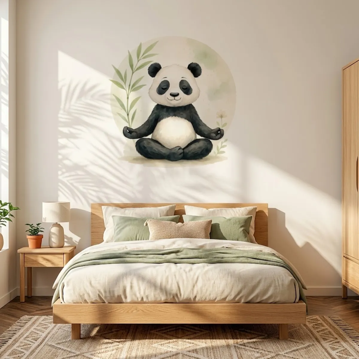 naklejka ZenZoo panda do pokoju dziecka