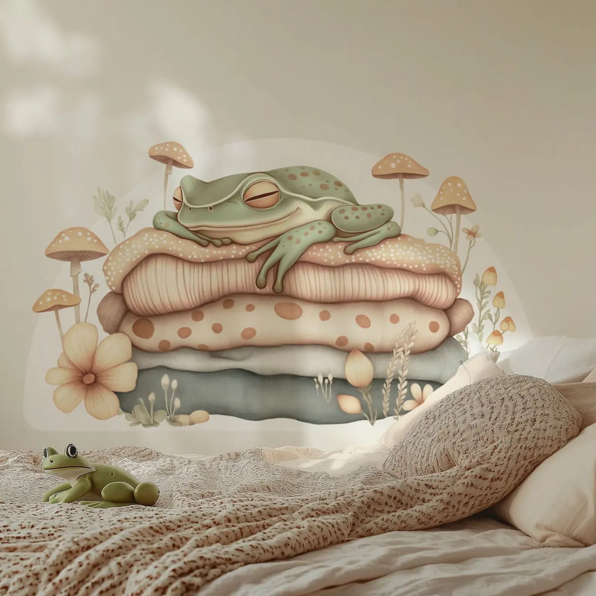 naklejka NAPTIME żabka dekoracja ścienna do pokoju dziecka